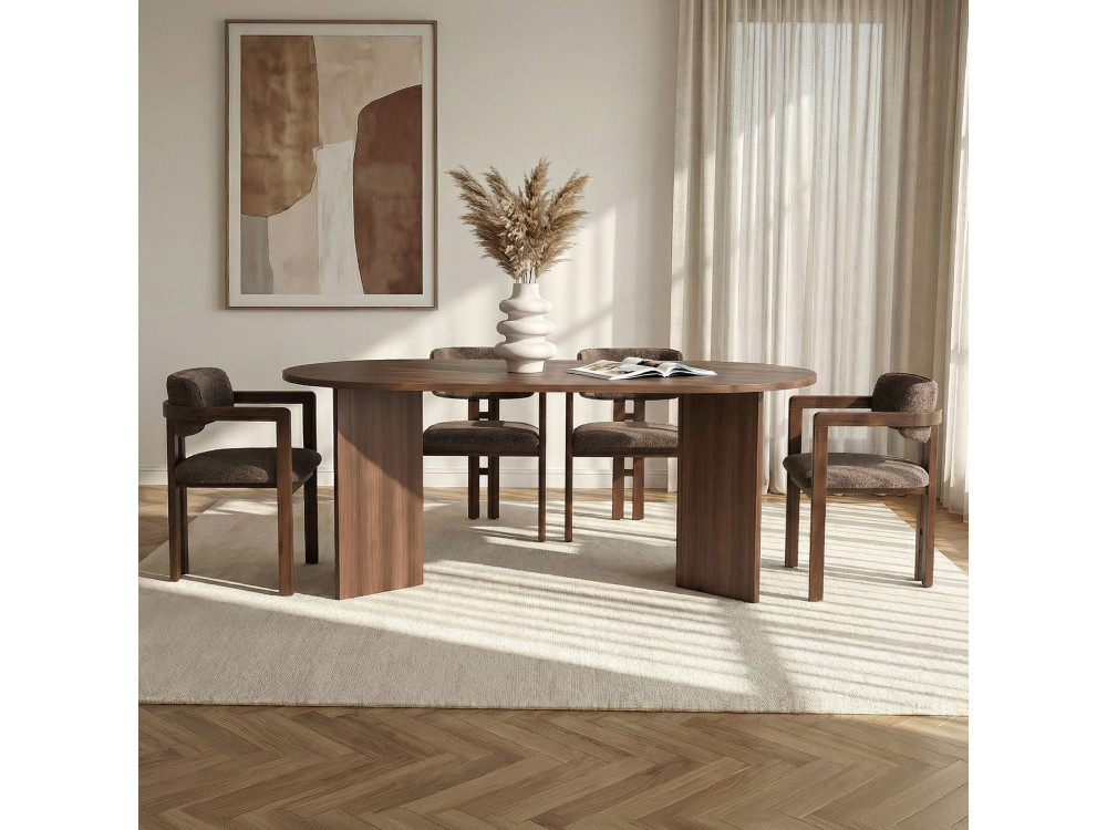Parametre 2 180 x 90 x 75 cm Parametre 1 Noyer Milano