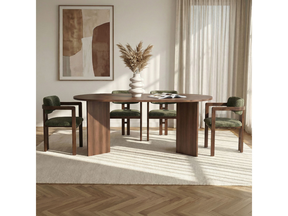 Parametre 2 180 x 90 x 75 cm Parametre 1 Noyer Milano