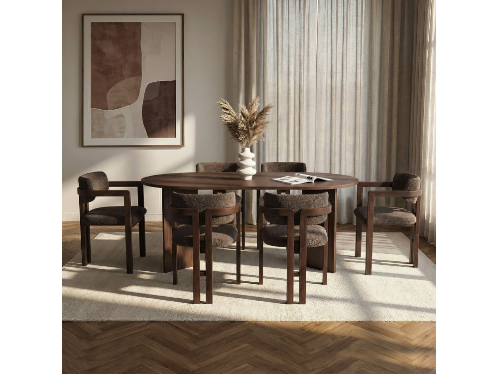 Parametre 2 180 x 90 x 75 cm Parametre 1 Noyer Milano