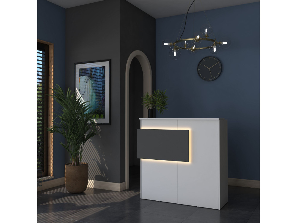 Mona" wooden reception table - 110 x...