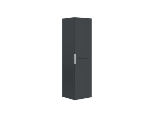 "Purus Desna 40" Bathroom Cabinet - 40 x 32 x 138 cm - Matte Anthracite