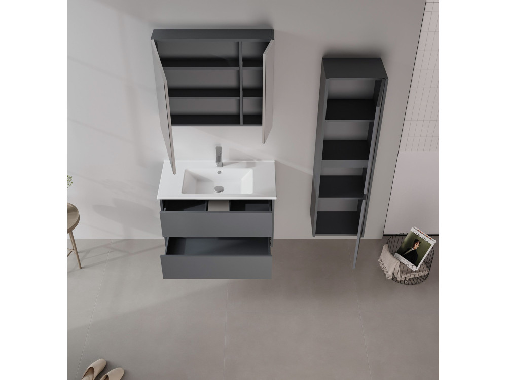 Parametre 2 79 x 16 x 66 cm Parametre 1 Anthracite Mat
