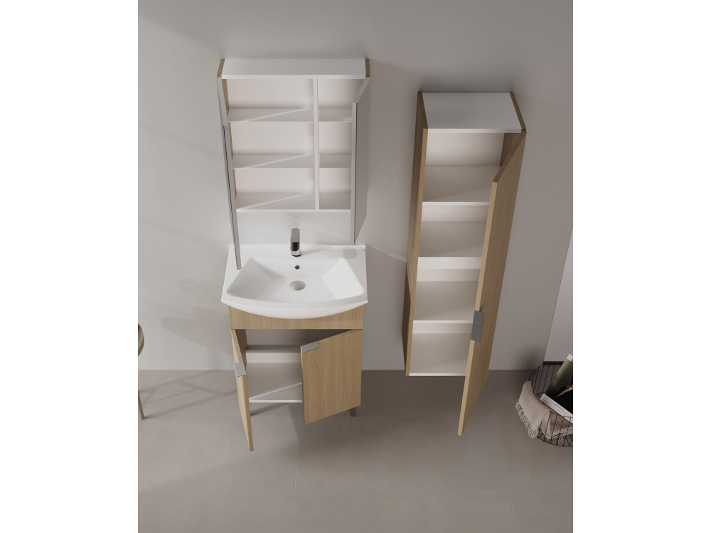 Parametre 1 Chêne Sonoma Parametre 2 60 x 16 x 66 cm