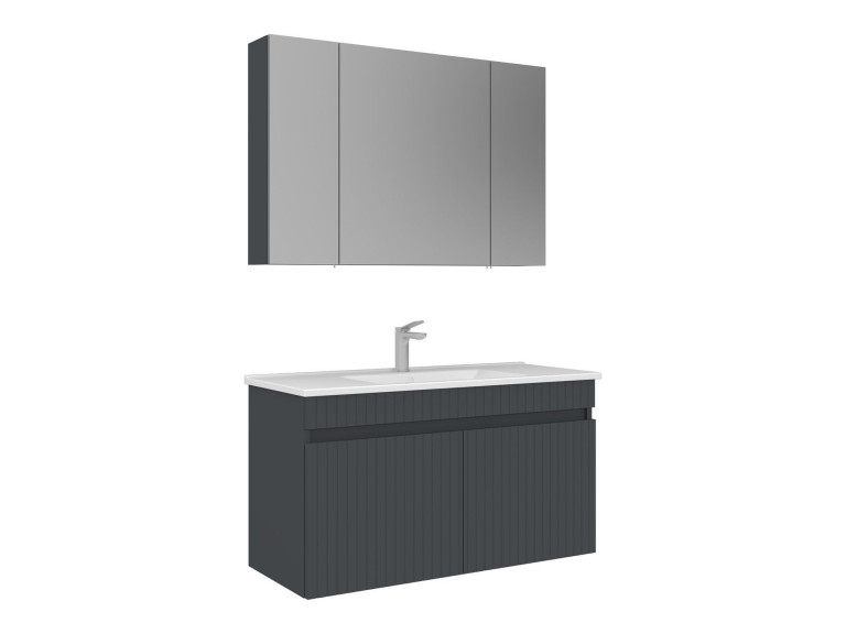 Parametre 2 100 x 16 x 66 cm Parametre 1 Anthracite Mat
