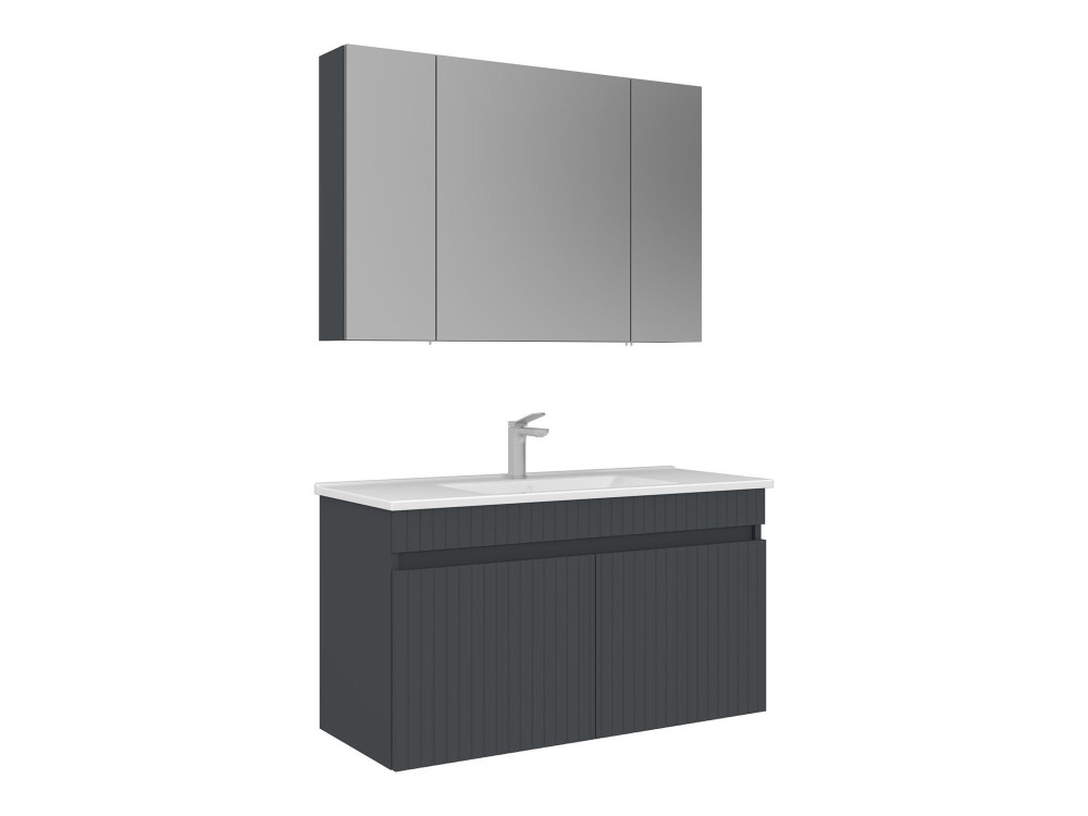 Parametre 2 100 x 16 x 66 cm Parametre 1 Anthracite Mat