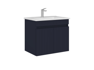 "Tivoli 65" Vanity Cabinet - 65 x 45 x 57 cm - Matte Navy Blue