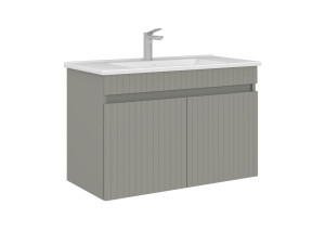 "Tivoli 85" Vanity Cabinet - 85 x 45 x 57 cm - Matte Cashmere