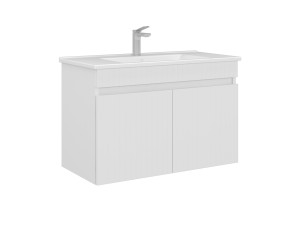 "Tivoli 85" Vanity Cabinet - 85 x 45 x 57 cm - Matte White