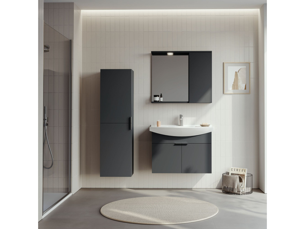 Parametre 2 80 x 50 x 58 cm Parametre 1 Anthracite Mat
