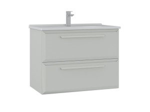 "Nuvola 80 v2" Vanity Cabinet - 80 x 50 x 62 cm - Cashmere