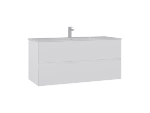 "Nest 121 v2" Vanity Cabinet - 121 x 51 x 55 cm - Matte White