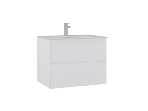 "Nest 71 v2" Vanity Cabinet - 71 x 51 x 55 cm - Matte White