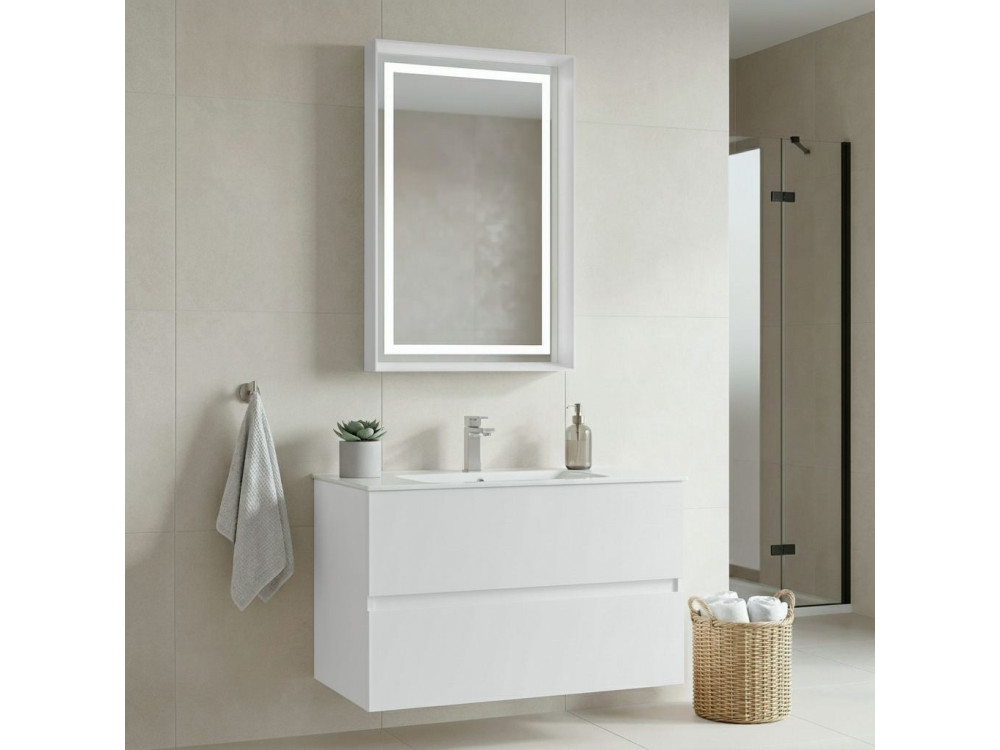 Parametre 1 Blanc mat Parametre 2 91 x 51 x 55 cm