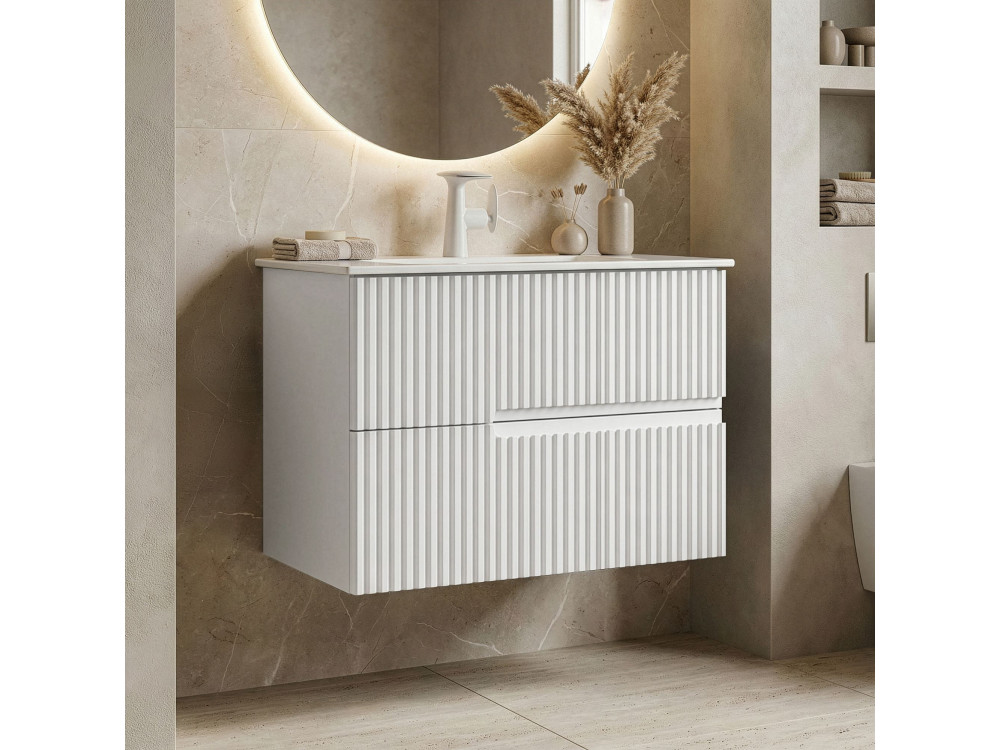 Parametre 1 Blanc mat Parametre 2 71 x 51 x 51 cm