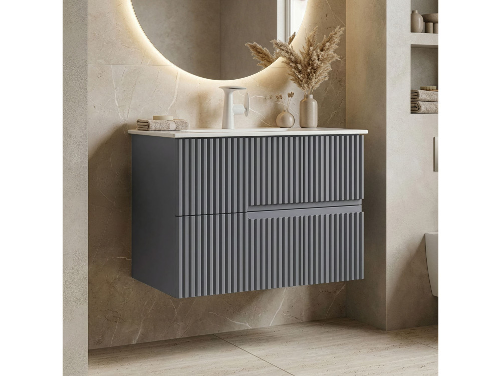 Parametre 2 71 x 51 x 51 cm Parametre 1 Gris Mat