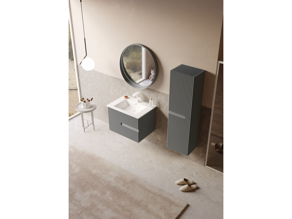 Parametre 2 71 x 51 x 51 cm Parametre 1 Gris Mat