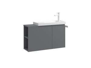 Parametre 2 80 x 22 x 45 cm Parametre 1 Gris Mat