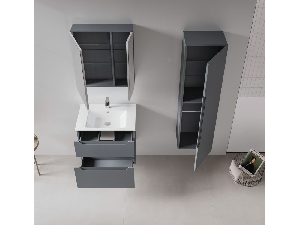 Parametre 2 65 x 45 x 55 cm Parametre 1 Anthracite Mat