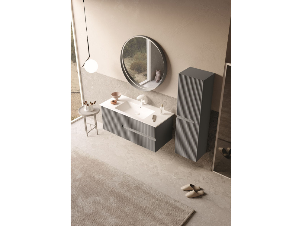 Parametre 2 121 x 51 x 51 cm Parametre 1 Gris Mat