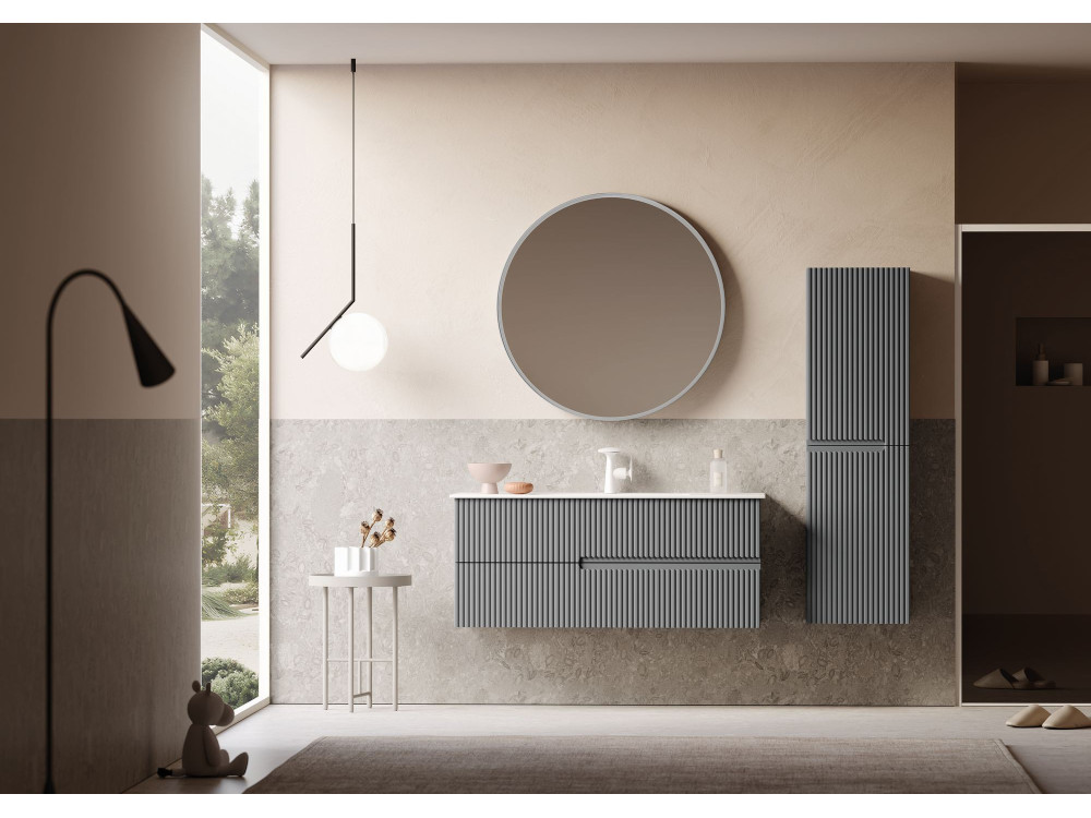 Parametre 2 121 x 51 x 51 cm Parametre 1 Gris Mat