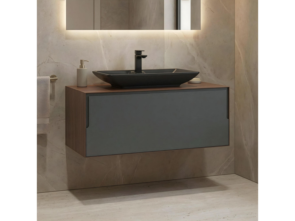 Parametre 1 Noyer, Anthracite Parametre 2 100 x 50 x 40 cm