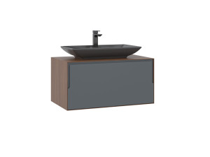 Parametre 1 Noyer, Anthracite Parametre 2 80 x 50 x 40 cm