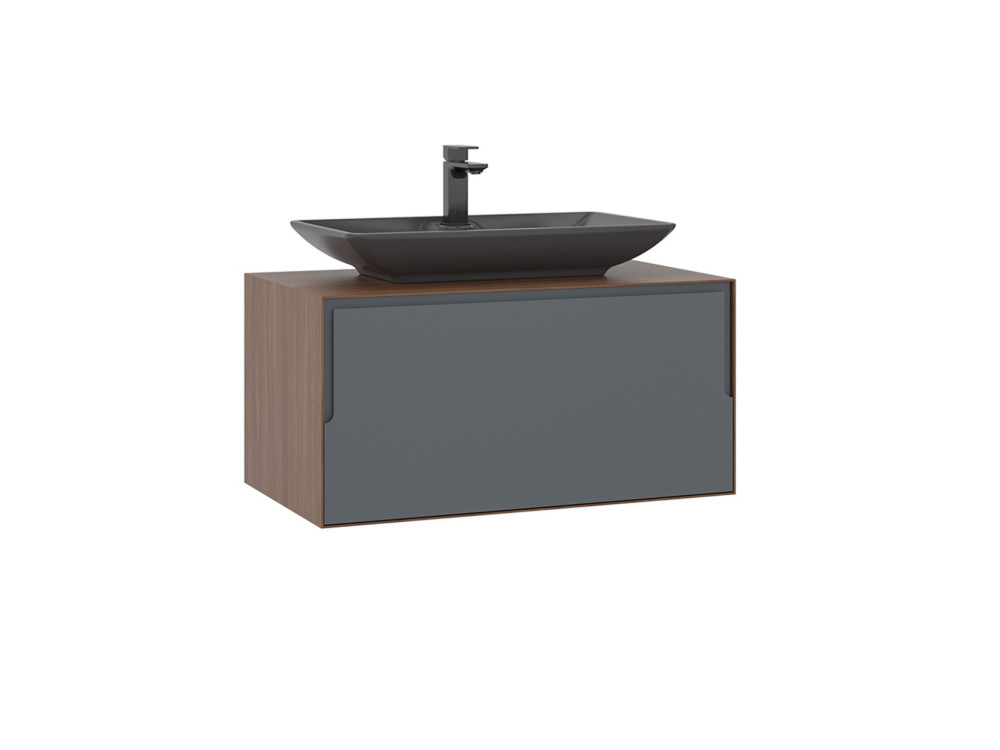 Parametre 1 Noyer, Anthracite Parametre 2 80 x 50 x 40 cm