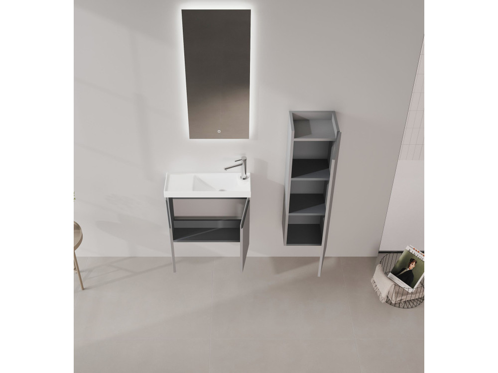 Parametre 2 60 x 22 x 50 cm Parametre 1 Gris Mat