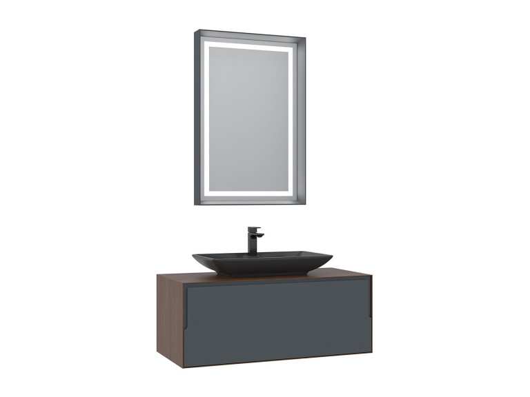 Parametre 1 Noyer, Anthracite Parametre 2 100 x 50 x 40 cm