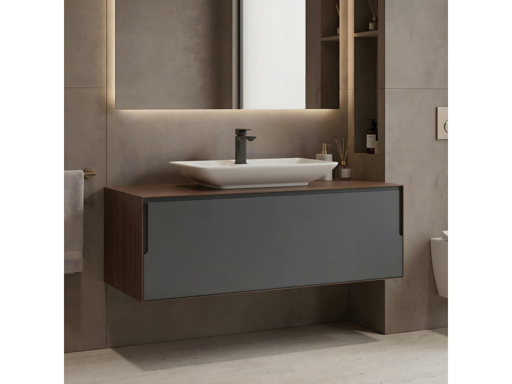 Parametre 1 Noyer, Anthracite Parametre 2 120 x 50 x 40 cm