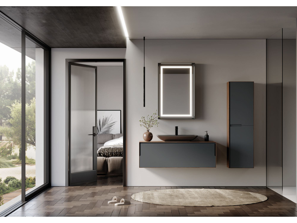 Parametre 1 Noyer, Anthracite Parametre 2 120 x 50 x 40 cm