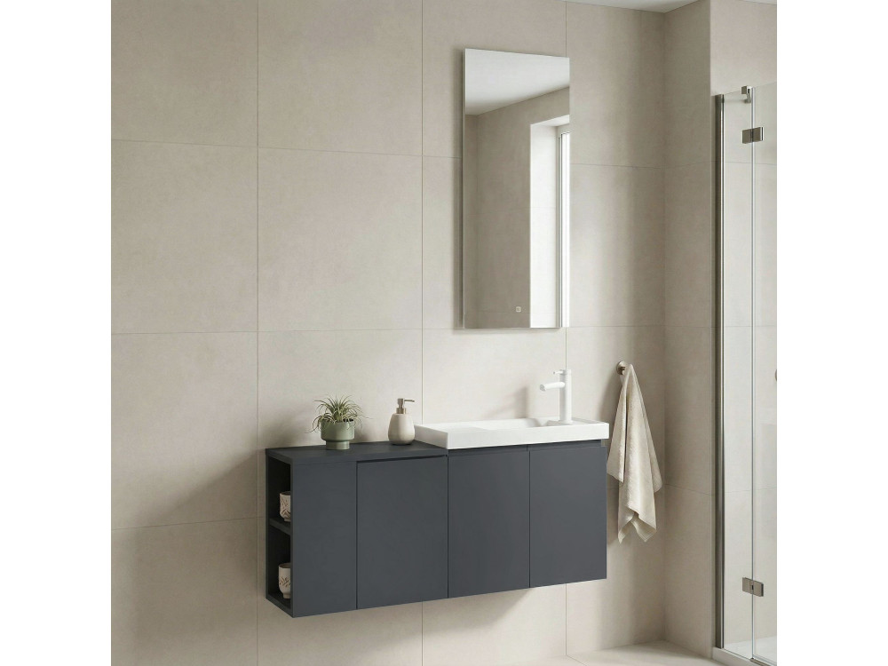 Parametre 2 110 x 22 x 45 cm Parametre 1 Anthracite Mat