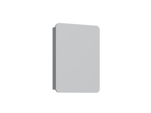 "Orbit 50" Bathroom Cabinet with Mirror - 50 x 16 x 71 cm - Grey