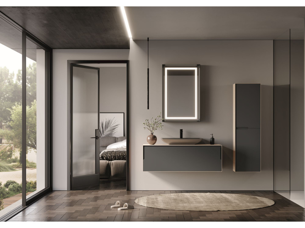 Parametre 2 60 x 10 x 90 cm Parametre 1 Anthracite Mat