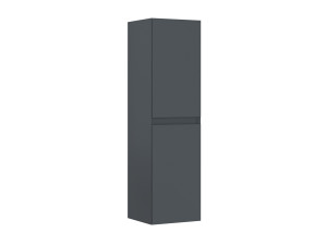 "Nest 40 v2" Bathroom Cabinet - 40 x 32 x 138 cm - Matte Anthracite