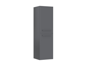 "Nuvola 40 v3" Bathroom Cabinet - 40 x 32 x 138 cm - Gray