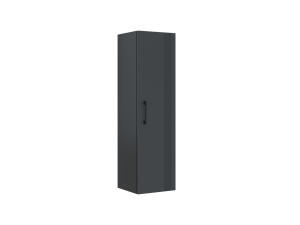 "Bari 40" Bathroom Cabinet - 40 x 32 x 138 cm - Matte Anthracite