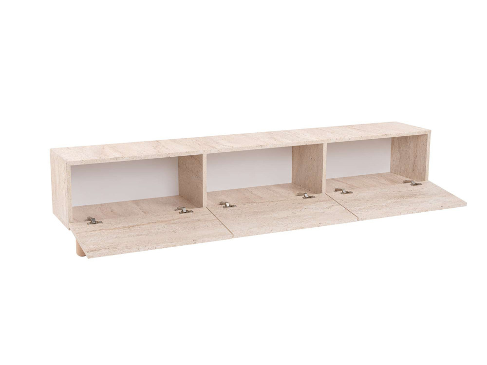 Alvin" wooden TV stand - 180 x 31 x...