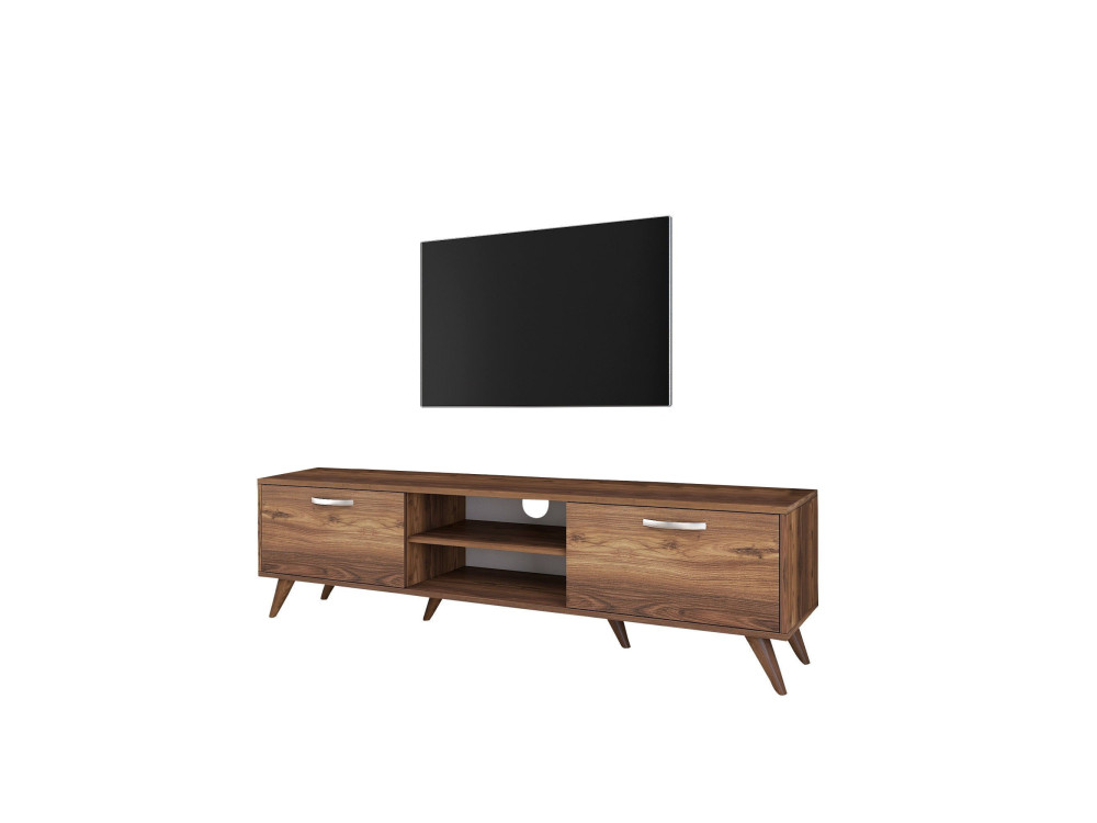 Atik" wooden TV stand - 180 x 35 x 48...