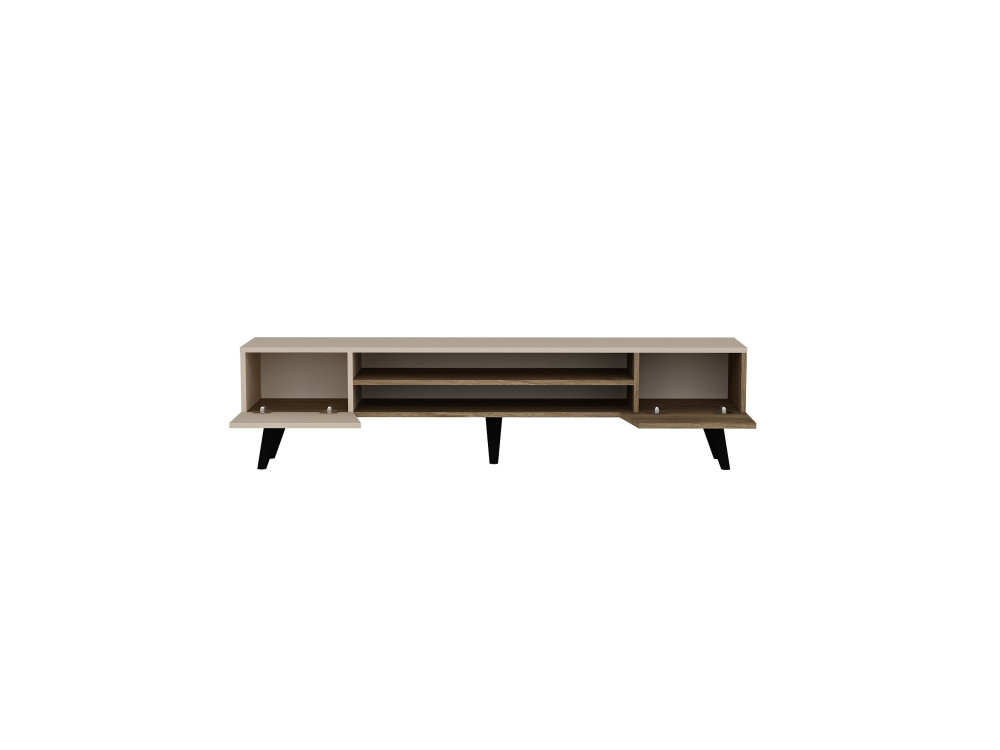 Clark" wooden TV stand - 180 x 37 x...