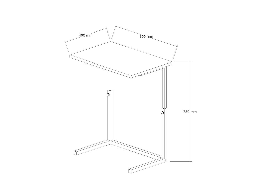 Sparkle" wooden occasional desk - 60...