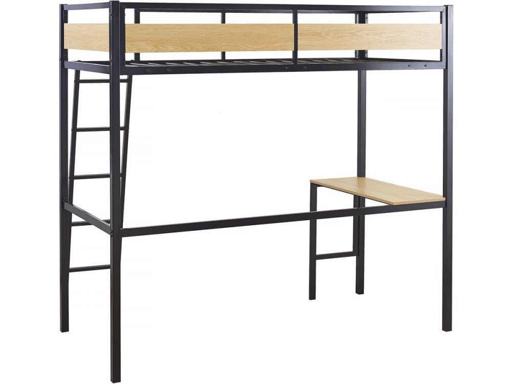 Ethan" loft bed with desk - 90 x 190...
