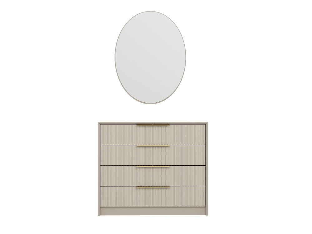 Kale" wooden chest of drawers - 100 x...