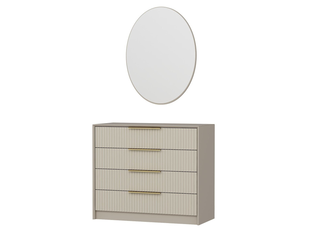 Kale" wooden chest of drawers - 100 x...