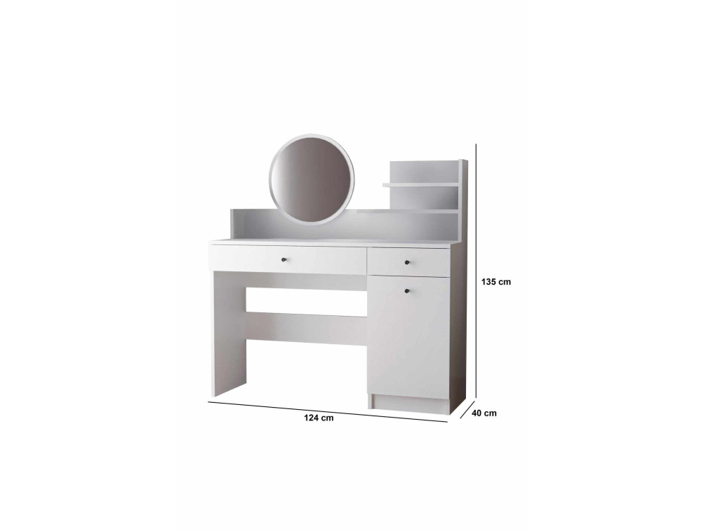 Harmony Round" dressing table with...