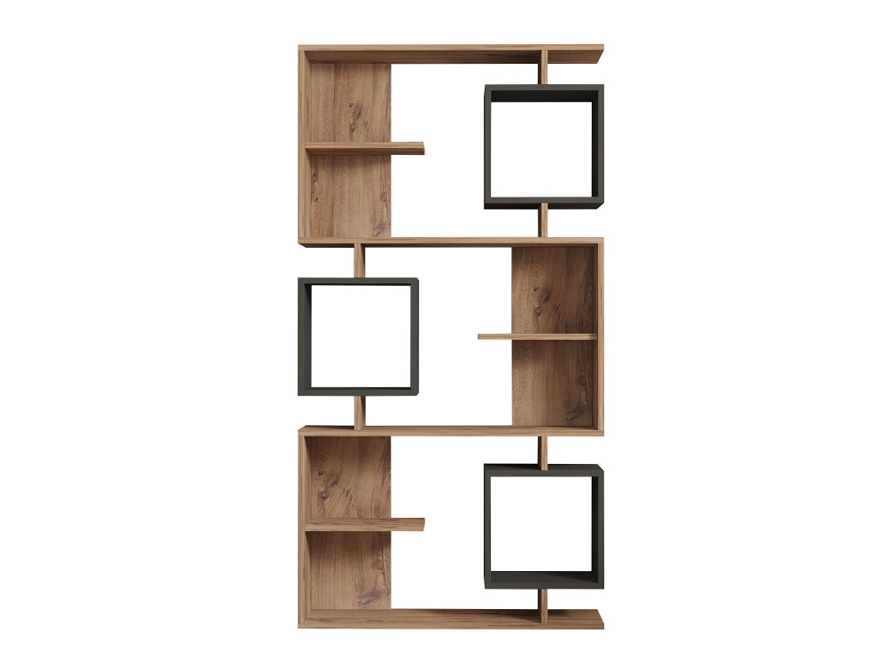 Icardi" wooden bookcase - 90 x 24 x...