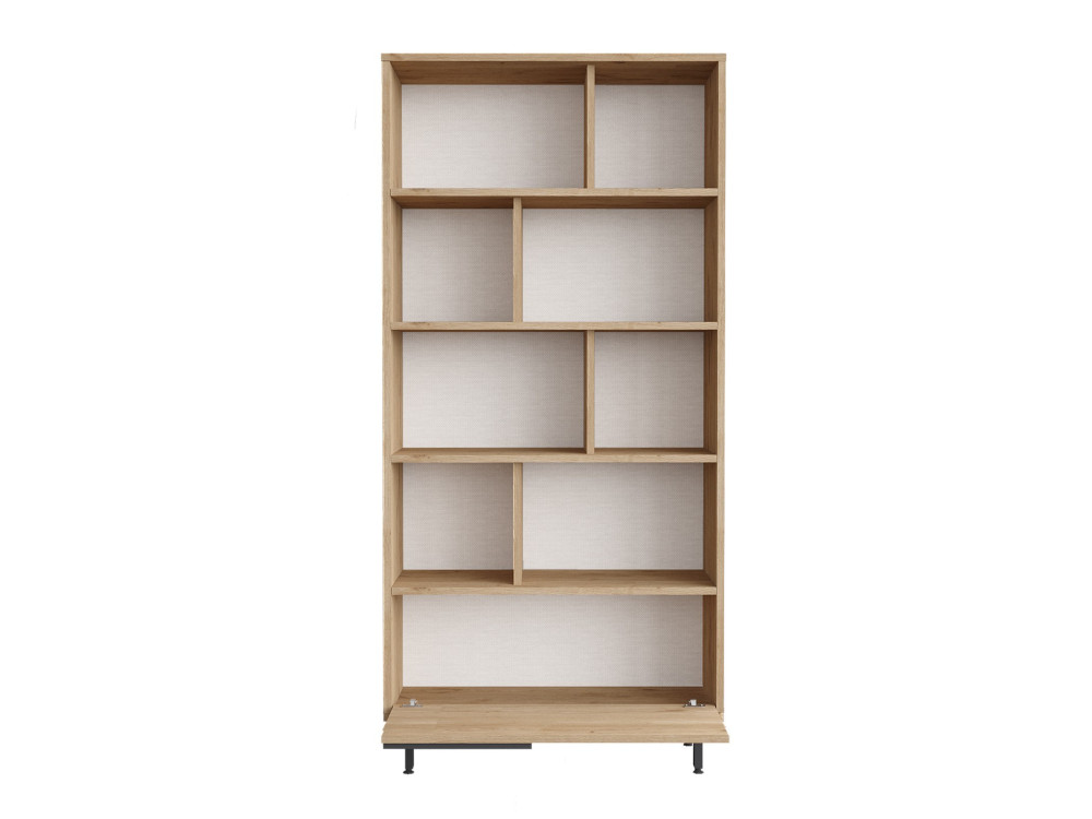 Calvin" wooden bookcase 83.9 x 29.5 x...