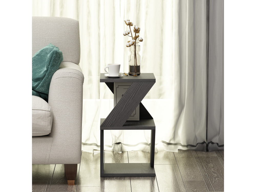 Albeni" wooden side table - 30 x 30 x...