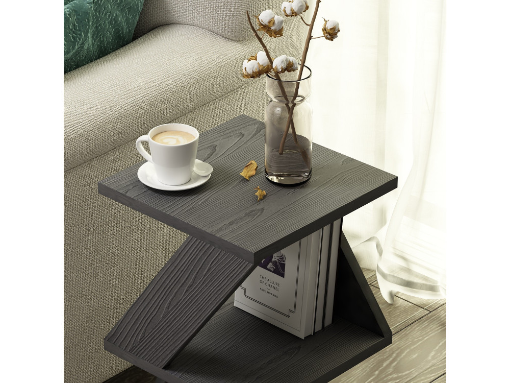 Albeni" wooden side table - 30 x 30 x...