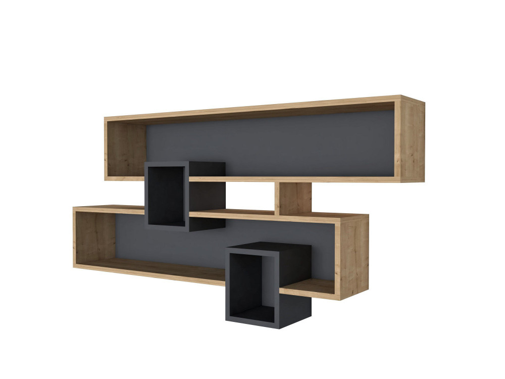 Karen" wooden wall shelf - 120 x 22 x...